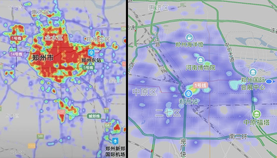 鄭州冒菜銷量最好的地方分布圖